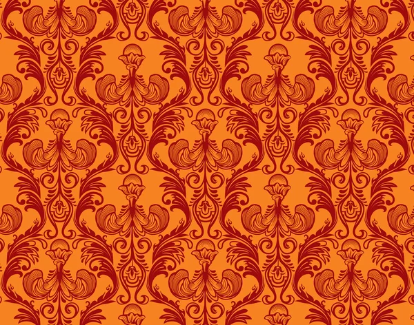 Damask pattern — Stock Vector