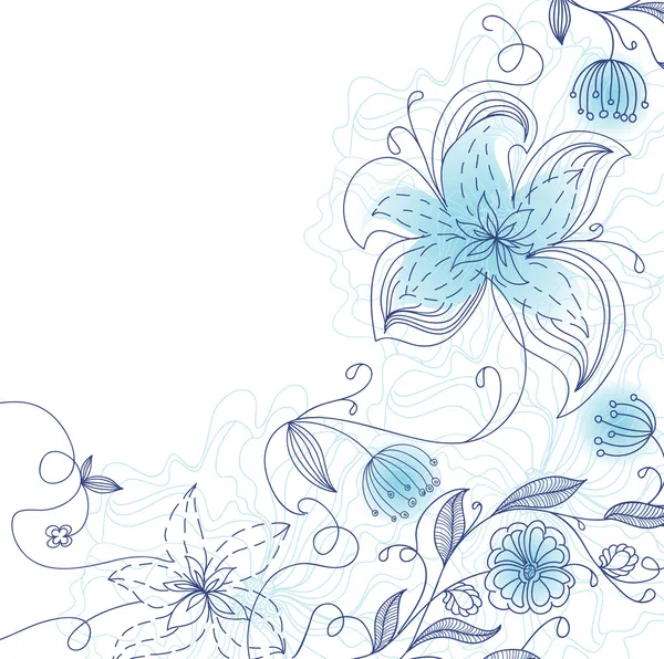 vektör çizim çiçek arka