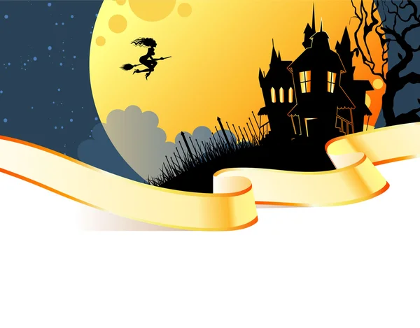 Illustration vectorielle de Halloween retour — Image vectorielle