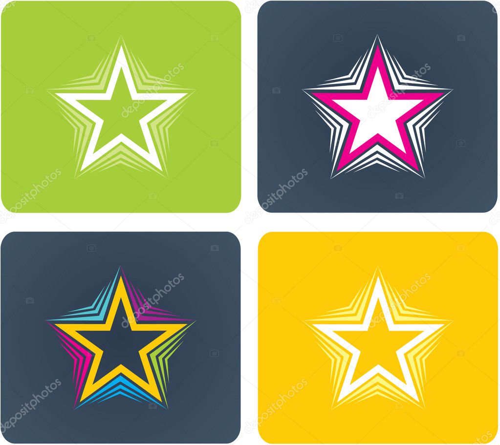Stars for logo