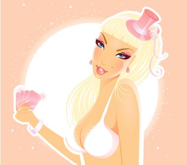 Elegance güzellik kız