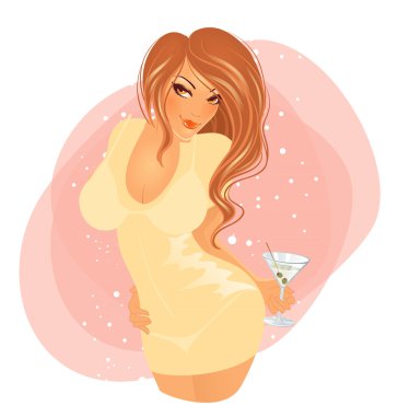 kadın parti, vektör