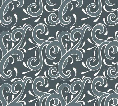 Çiçeksiz desenlerin vektör çizimi