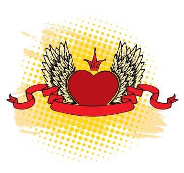 vektör çizim set Kalpler