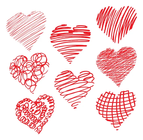 Hearts — Stock Vector