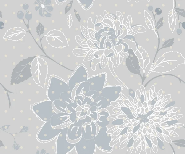 Floral seamless pattern — Stock Vector