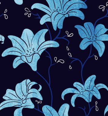 Kusursuz çiçek deseni