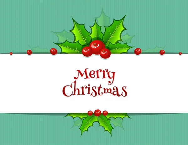 Merry Christmas background — Stock Vector