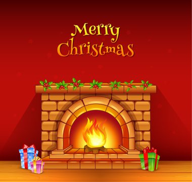 Fireplace clipart