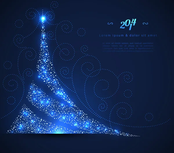 Arbre de Noël — Image vectorielle