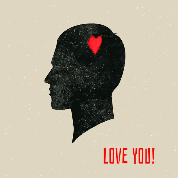 Jag älskar dig.! — Stock vektor