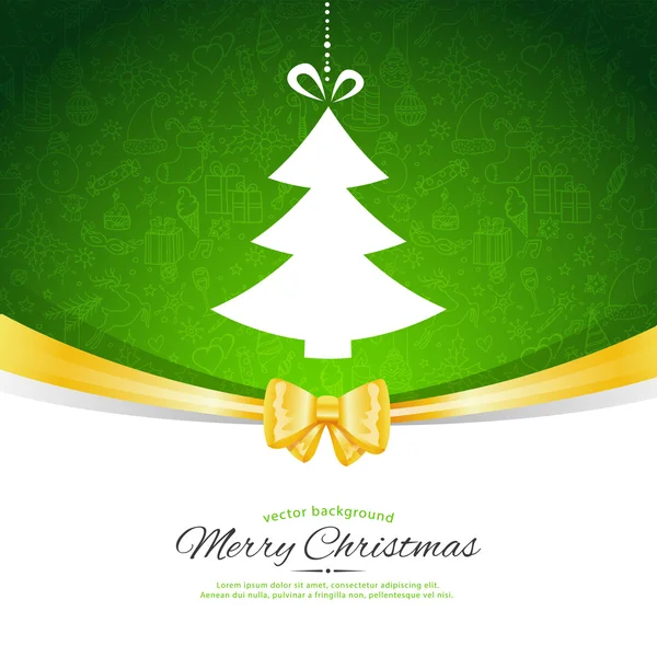 Xmas tree — Stock Vector