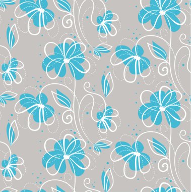 Kusursuz çiçek deseni