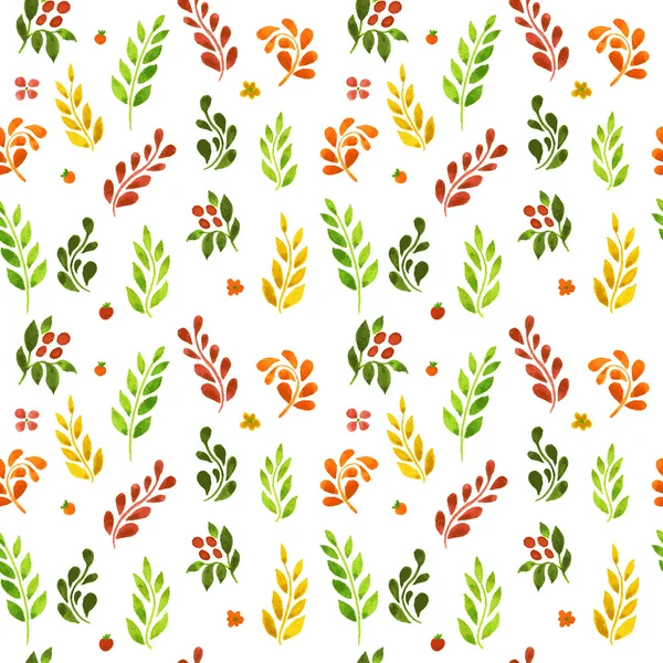 Autumn leafs pattern — Stock Vector