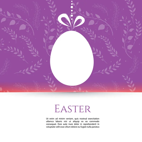 Modèle de conception de Pâques — Image vectorielle