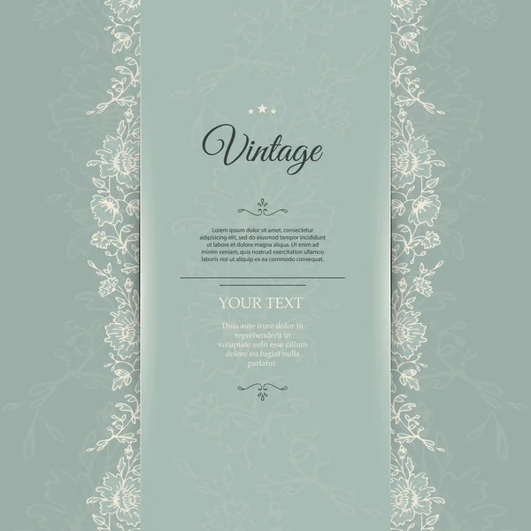 Vintage background — Stock Vector