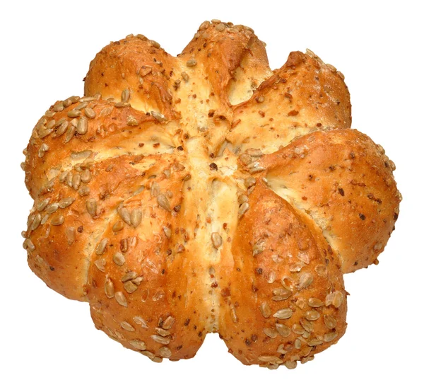 Honey And Sunflower Star Bread Loaf — Stock Photo, Image