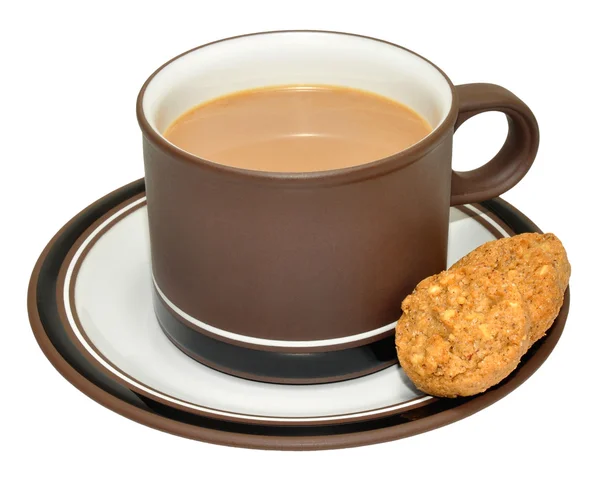 Koffie en koekjes — Stockfoto