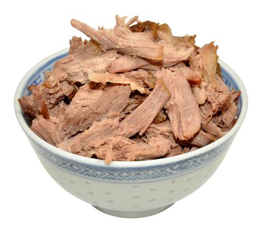 Shredded Chinese Aromatic Duck Meat clipart
