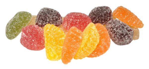 Smaksatta fruktgeléer — Stockfoto