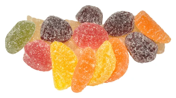 Fruit Flavoured Jellies — Stock Photo, Image