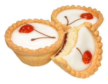 kiraz bakewell tart