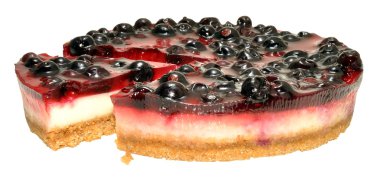 Blackcurrant Cheesecake