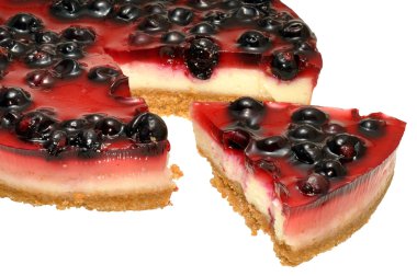 Blackcurrant Cheesecake