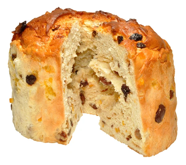 Fruit panettone brood — Stockfoto