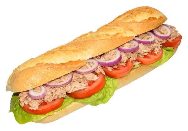 Sandwich de atún Fotos de stock libres de derechos