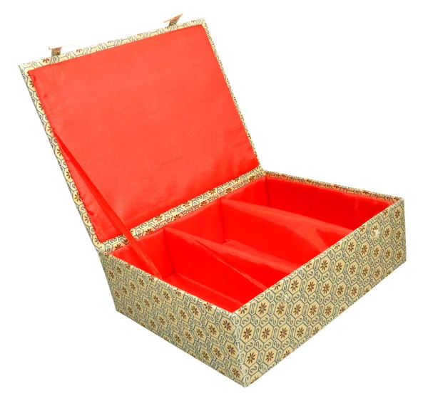 Chinese Fabric Covered Box — Stock Photo, Image