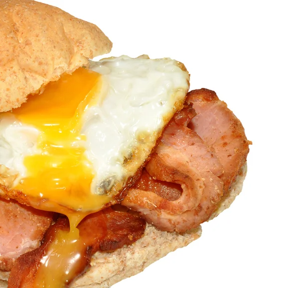 Sandwich de huevo y tocino — Foto de Stock