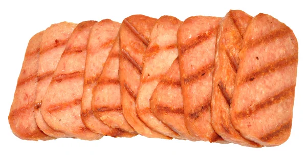Izgara domuz eti yemek — Stok fotoğraf