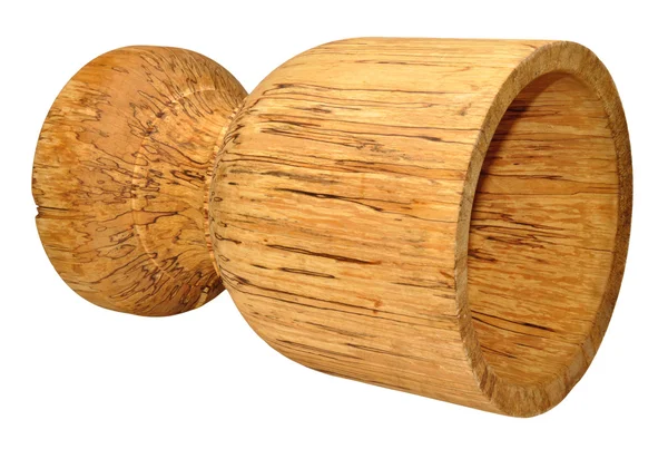 Tazza di legno — Foto Stock