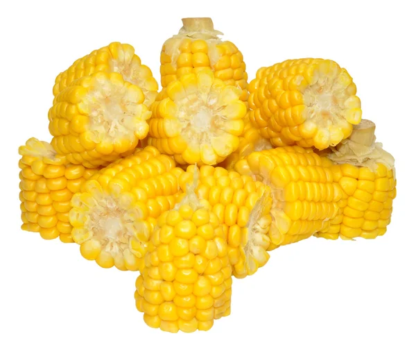 Części kolby kukurydzy — Zdjęcie stockowe