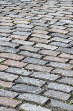 Eski Arnavut kaldırımlı yol