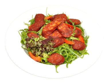 chorizo sosis salata