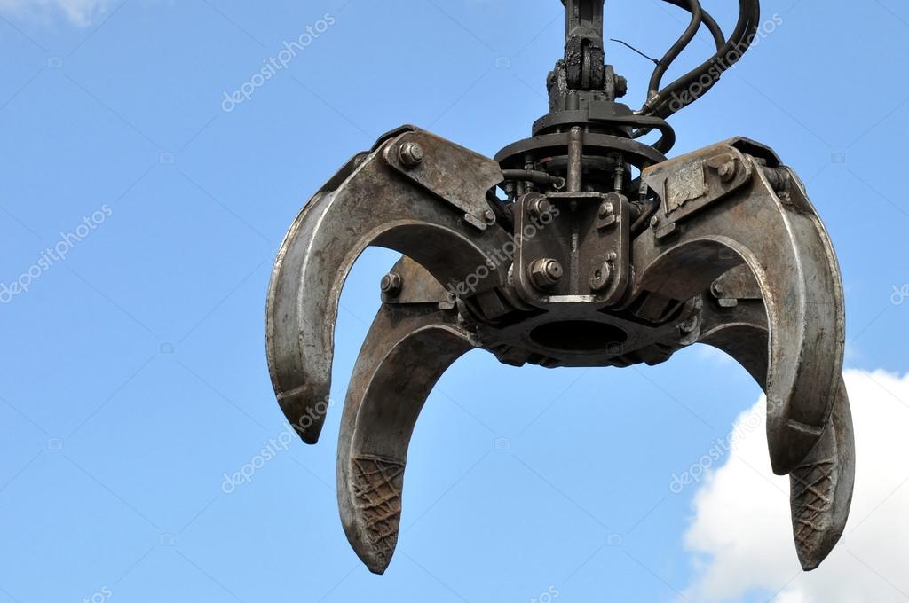 Hydraulic Claw Crane Stock Photo by ©philkinsey 42765699