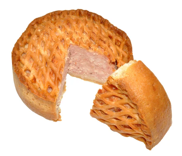 Lattice Pork Pie — Stock Photo, Image