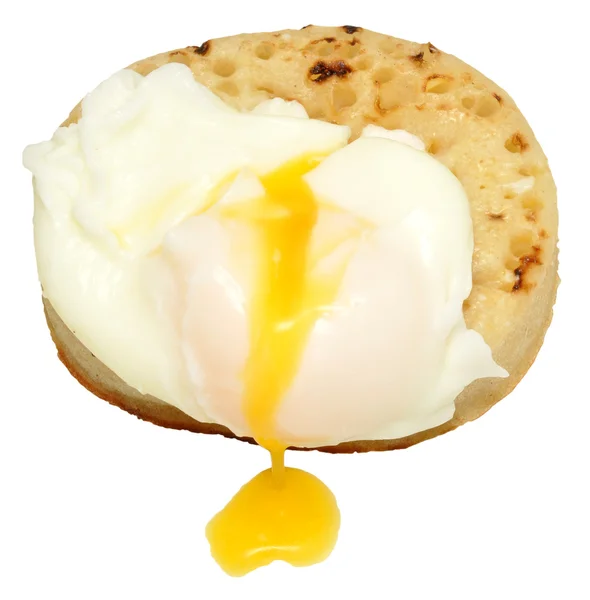 Яйце і краплина — стокове фото