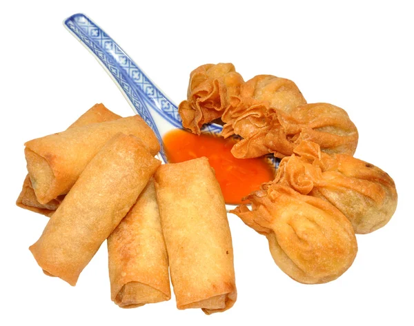 Selezione snack cinese — Foto Stock