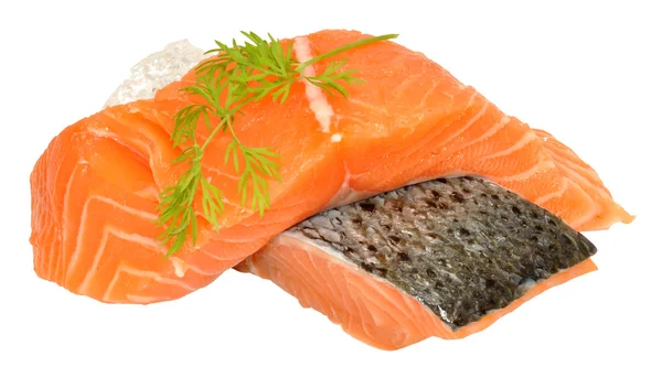 taze Çiğ somon biftek