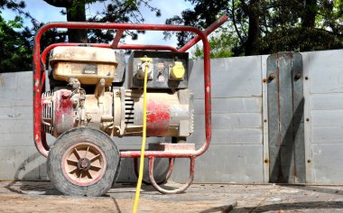 Dirty Old Portable Generator