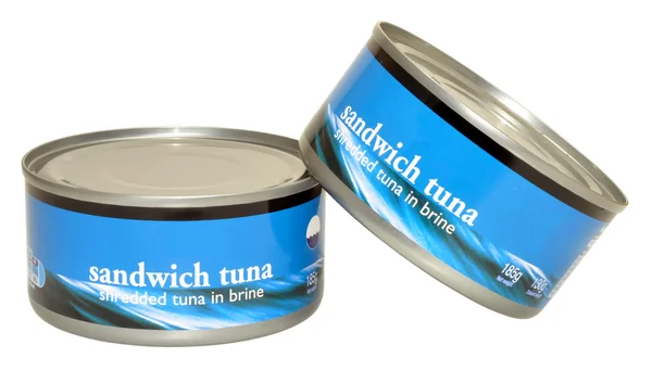 Puszki tuńczyka — Zdjęcie stockowe