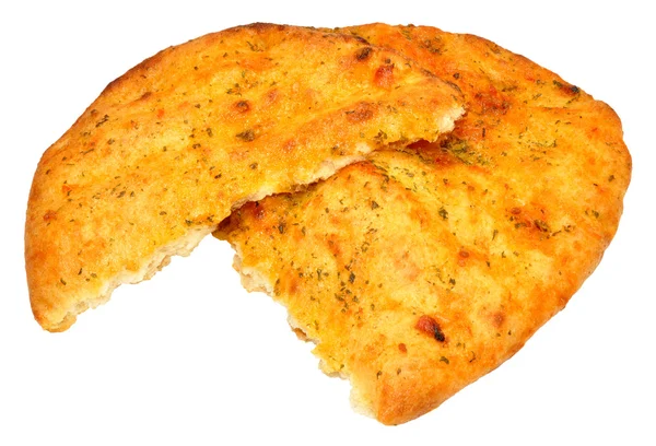 Česnek flatbread — Stock fotografie