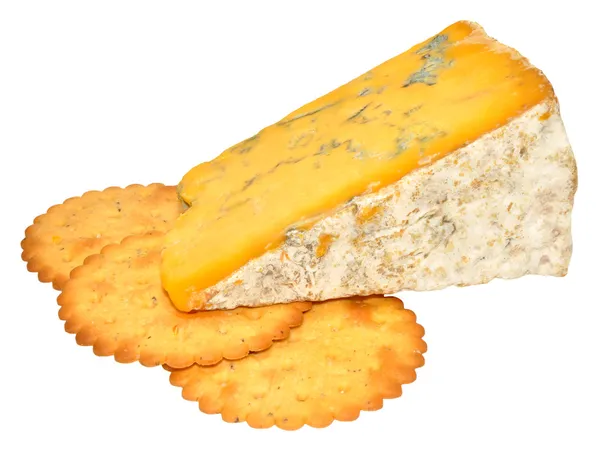 Blue Shropshire Brânză — Fotografie, imagine de stoc