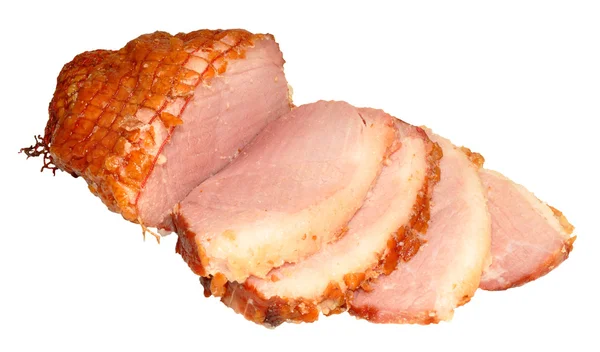 Rostad rökt gammon gemensamma — Stockfoto