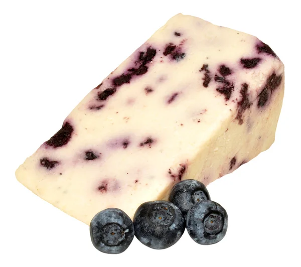 Blåbär vit stilton ost — Stockfoto