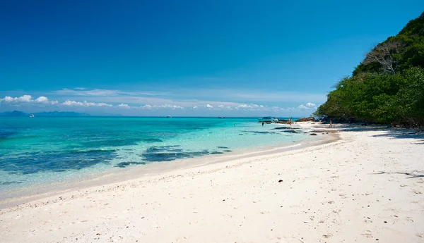 Paisaje Playa Océano Día Soleado Las Islas Phi Phi Tailandia — Foto de Stock