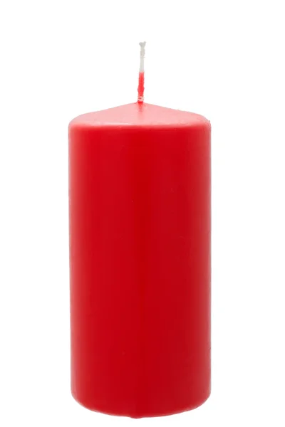 Big red candle. — Stock Photo, Image